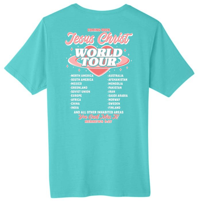 Jesus Christ World Tour Christian Concert Music Front & Back ChromaSoft Performance T-Shirt