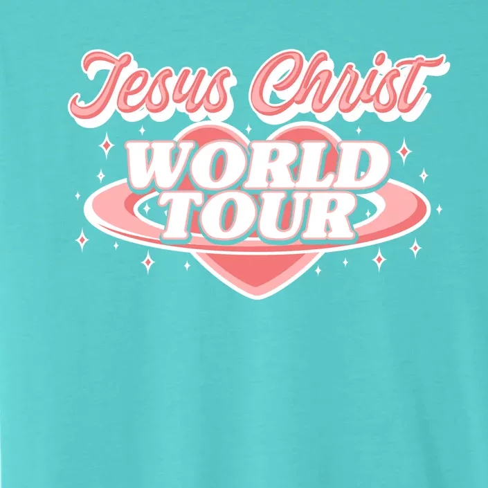 Jesus Christ World Tour Christian Concert Music Front & Back ChromaSoft Performance T-Shirt