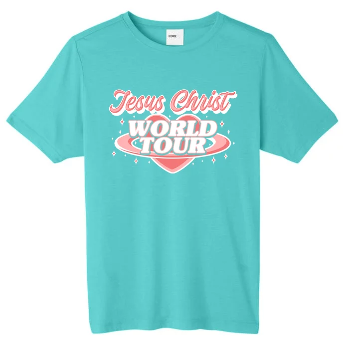 Jesus Christ World Tour Christian Concert Music Front & Back ChromaSoft Performance T-Shirt