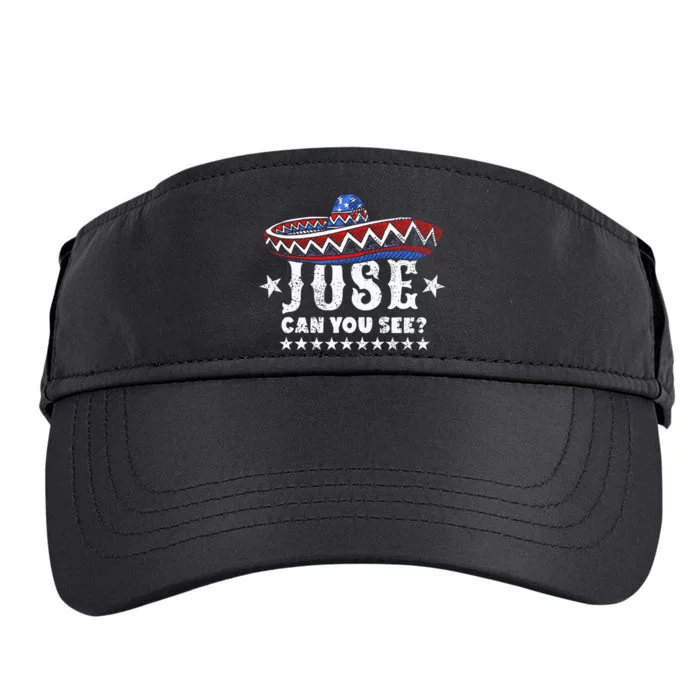 Jose Can You See 4th Of July Adult Drive Performance Visor