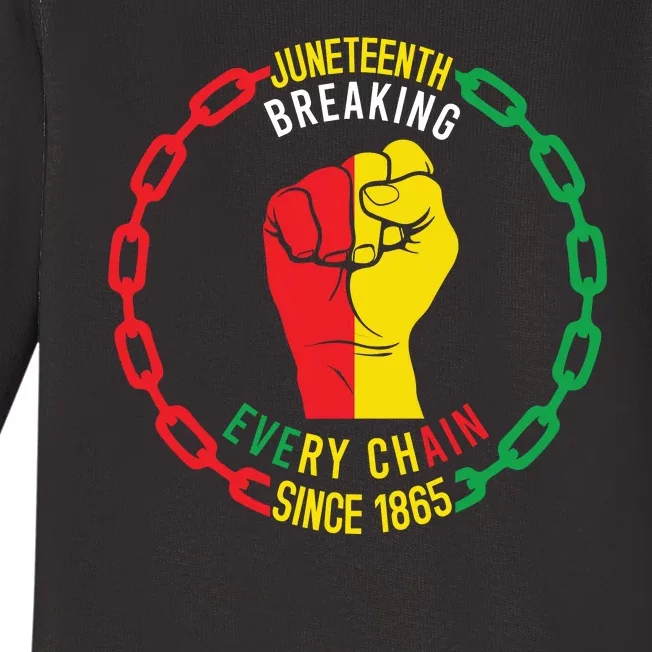 Juneteenth Day 1865 Baby Long Sleeve Bodysuit