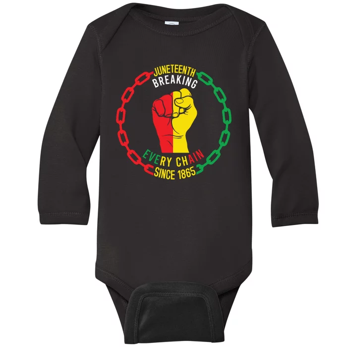 Juneteenth Day 1865 Baby Long Sleeve Bodysuit