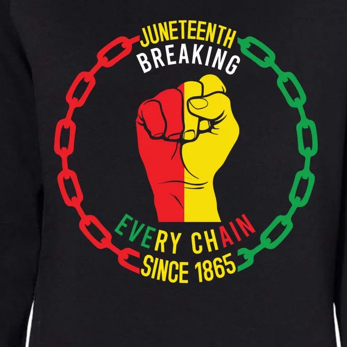 Juneteenth Day 1865 Womens California Wash Sweatshirt