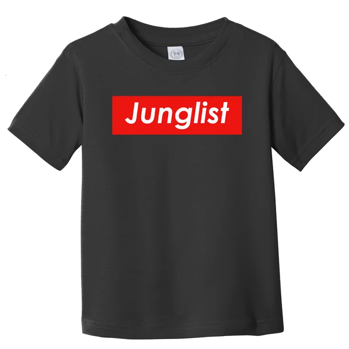 Junglist Drum And Bass Toddler T-Shirt