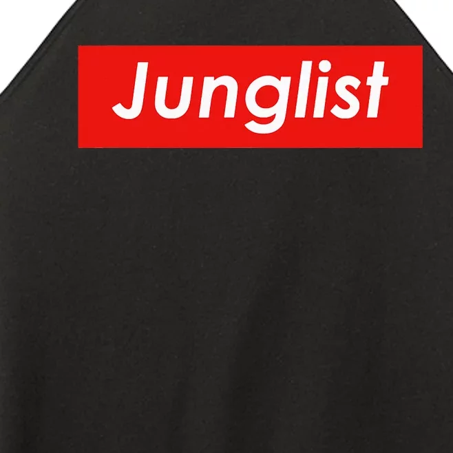 Junglist Drum And Bass Women’s Perfect Tri Rocker Tank