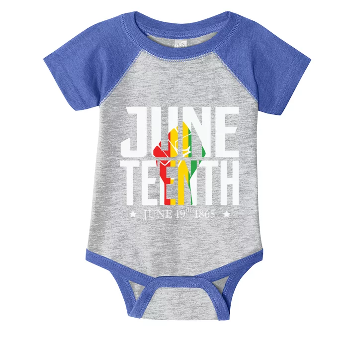 Juneteenth Day Ancestors Black Pride Independence Party Meaningful Gift Infant Baby Jersey Bodysuit