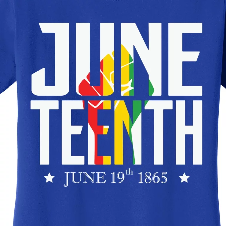 Juneteenth Day Ancestors Black Pride Independence Party Meaningful Gift Women's T-Shirt