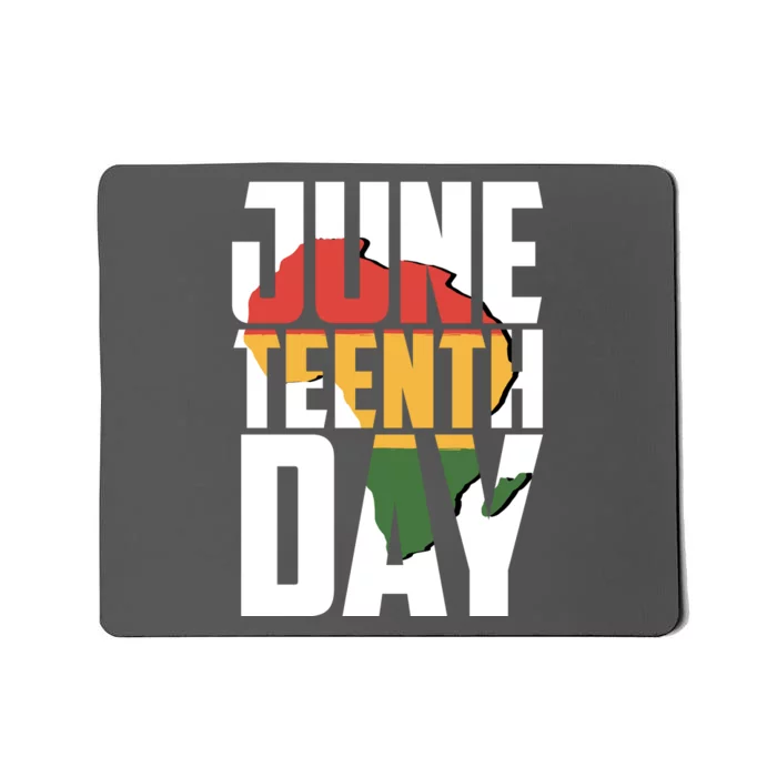 Juneteenth Day African American Pride Mousepad