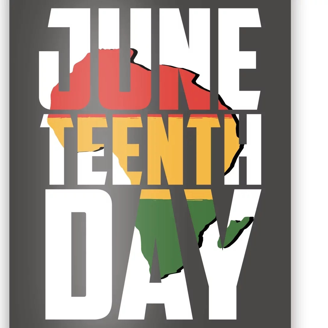 Juneteenth Day African American Pride Poster