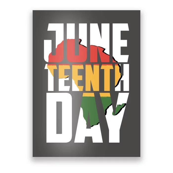 Juneteenth Day African American Pride Poster