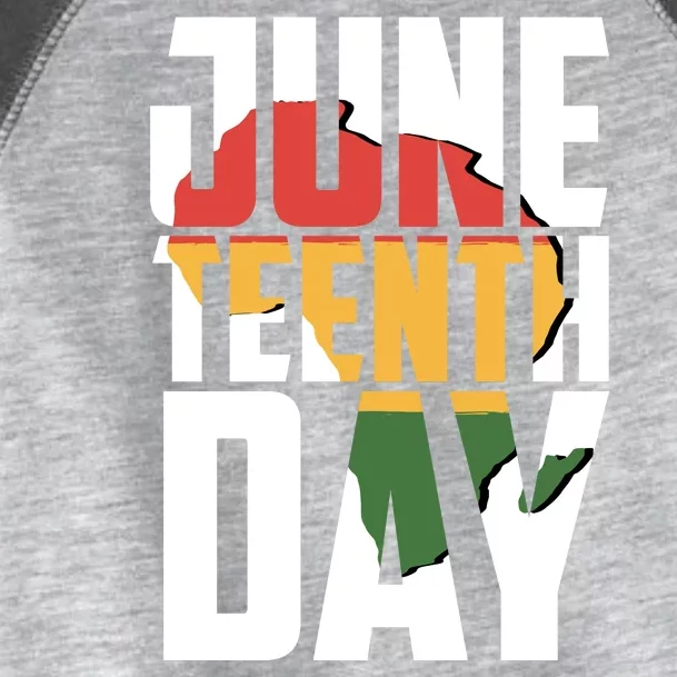 Juneteenth Day African American Pride Toddler Fine Jersey T-Shirt