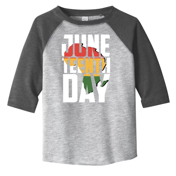 Juneteenth Day African American Pride Toddler Fine Jersey T-Shirt