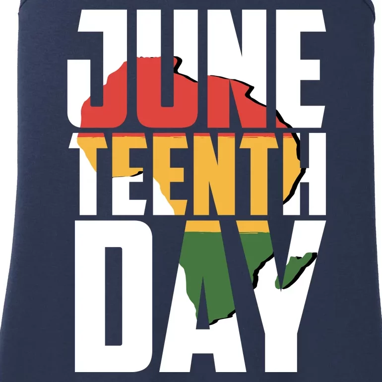 Juneteenth Day African American Pride Ladies Essential Tank