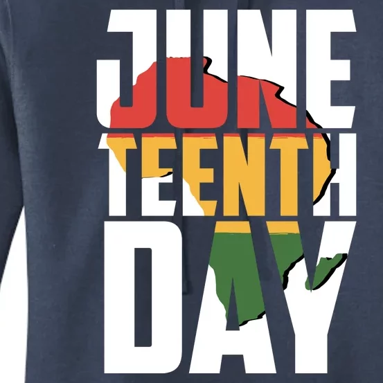 Juneteenth Day African American Pride Women's Pullover Hoodie