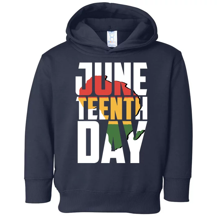 Juneteenth Day African American Pride Toddler Hoodie