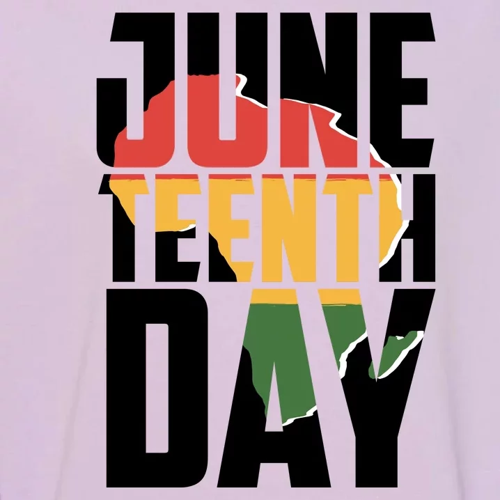 Juneteenth Day African American Pride Garment-Dyed Sweatshirt