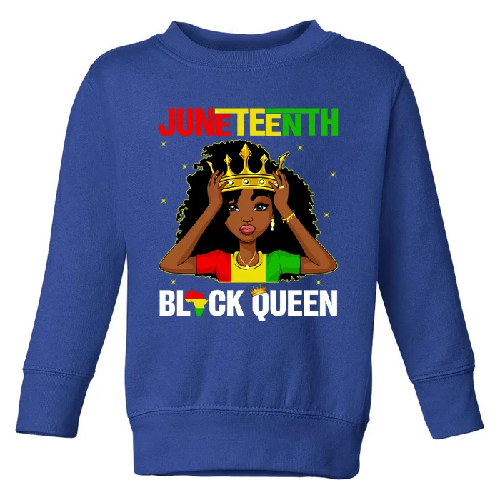 Juneteenth Day Black Freedom Black Hu Rights Meaningful Gift Toddler Sweatshirt