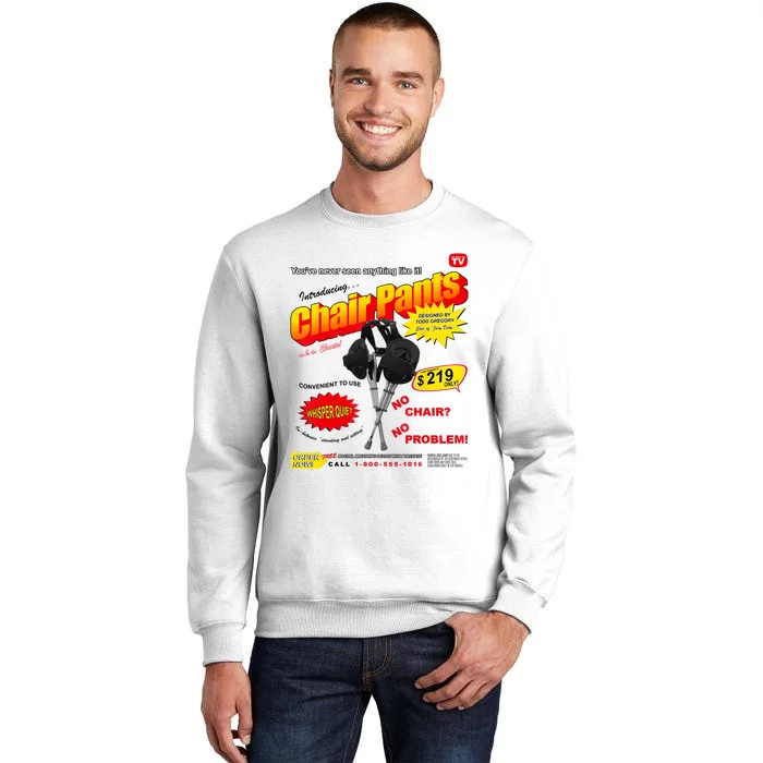 Jury Duty Chair Pants Ad Sweatshirt