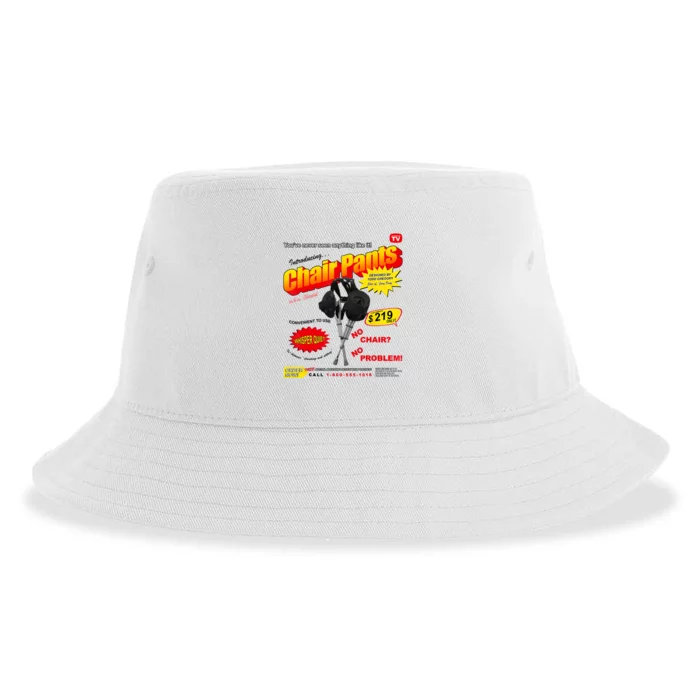 Jury Duty Chair Pants Ad Sustainable Bucket Hat