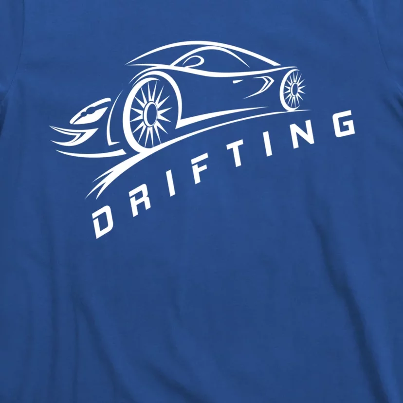 Jdm Drifting Car Silhouette Drift Japanese Racing Sport Gift T-Shirt