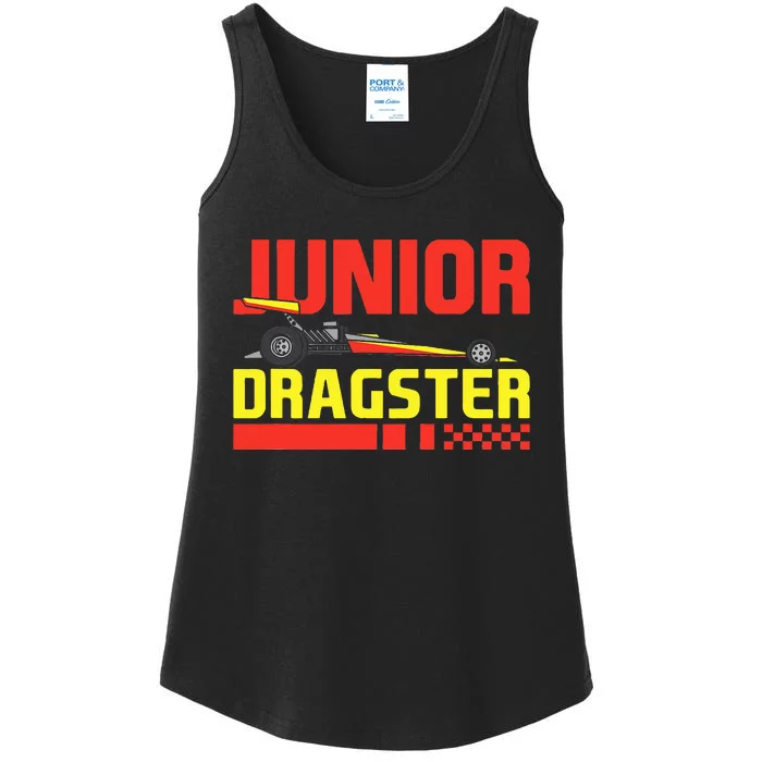 Junior Dragster Drag Racing Future Drag Racer Son Ladies Essential Tank