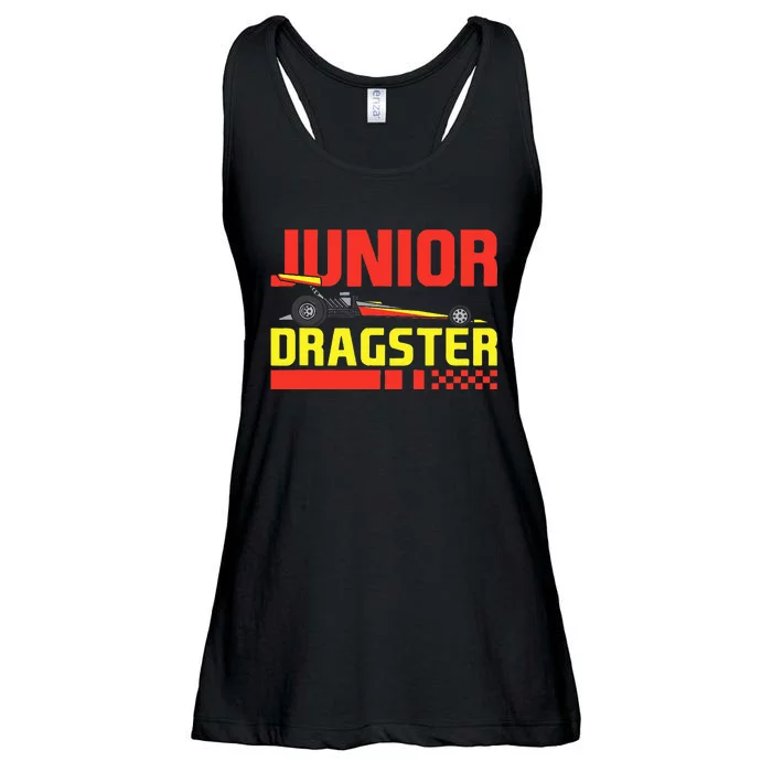 Junior Dragster Drag Racing Future Drag Racer Son Ladies Essential Flowy Tank