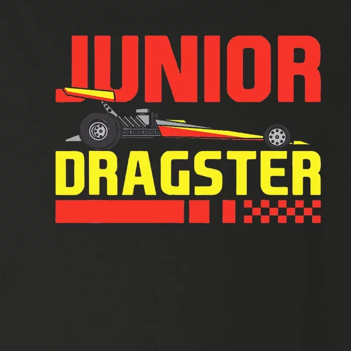 Junior Dragster Drag Racing Future Drag Racer Son Toddler Long Sleeve Shirt