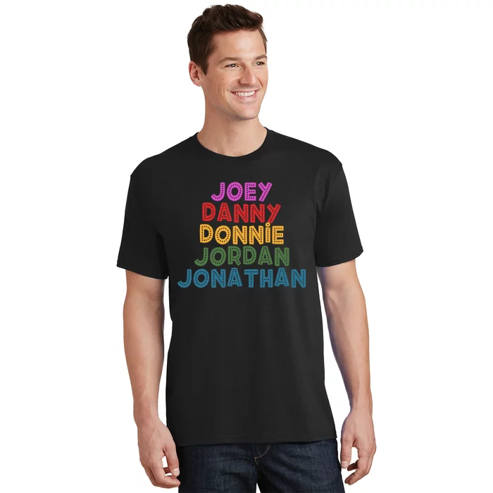 Joey Danny Donnie Jordan Jonathan Retro T-Shirt