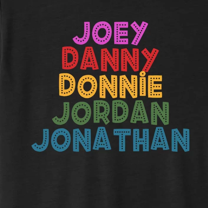 Joey Danny Donnie Jordan Jonathan Retro ChromaSoft Performance T-Shirt