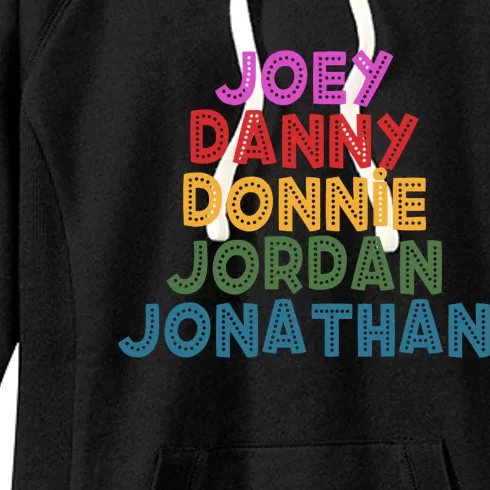 Joey Danny Donnie Jordan Jonathan Retro Women's Fleece Hoodie