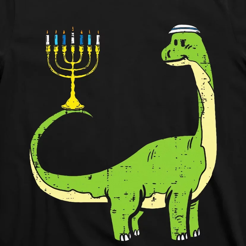 Jewish Dinosaur Dino Hanukkah Pajamas Chanukah T-Shirt