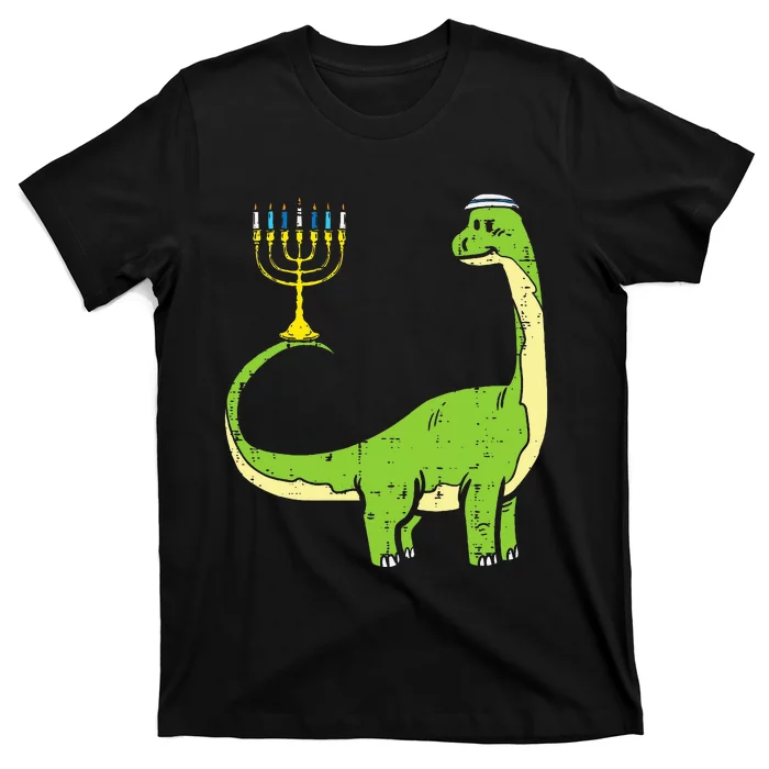 Jewish Dinosaur Dino Hanukkah Pajamas Chanukah T-Shirt