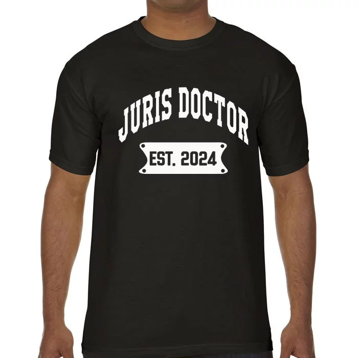 Juris Doctor Est 2024 Lawyer Law School Student Comfort Colors T-Shirt