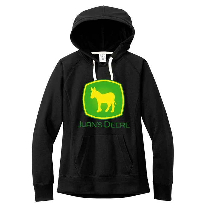 Juan Deere Farmer Gardener Landscaper Funny Women's Fleece Hoodie