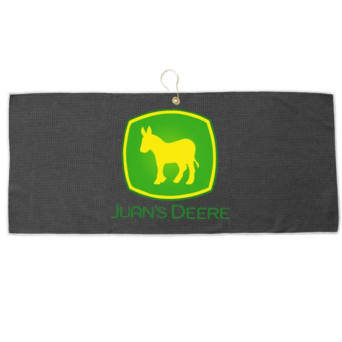 Juan Deere Farmer Gardener Landscaper Funny Large Microfiber Waffle Golf Towel