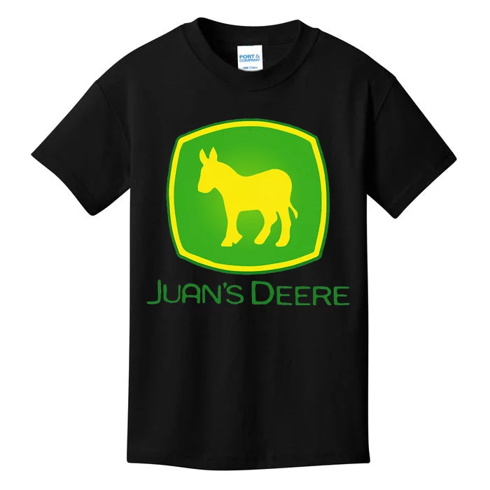 Juan Deere Farmer Gardener Landscaper Funny Kids T-Shirt