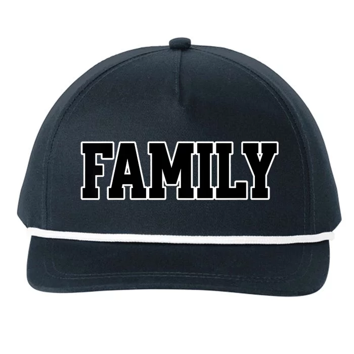 Jesse D Family Snapback Five-Panel Rope Hat