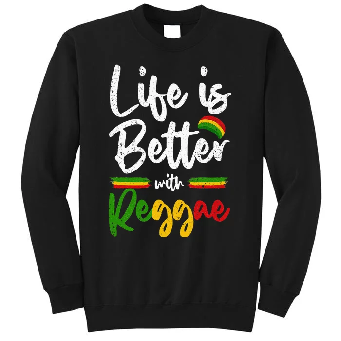 Jamaican Design For Women Reggae Music Rasta Lover Sweatshirt