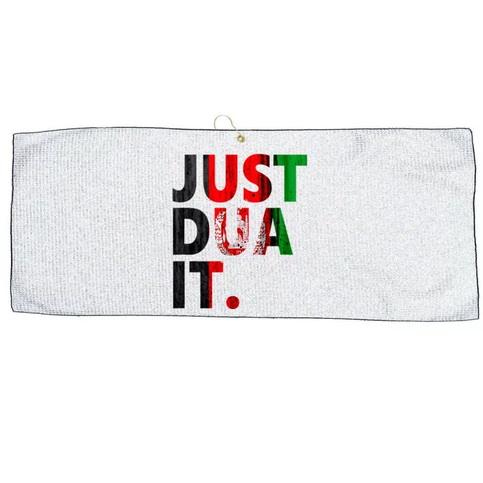 Just Dua It Large Microfiber Waffle Golf Towel