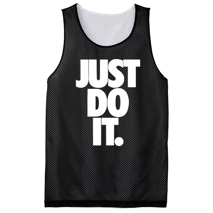 Just Do It Awesome Mesh Reversible Basketball Jersey Tank