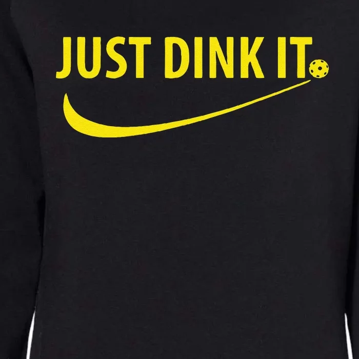 Just Dink It Pickleball Womens California Wash Sweatshirt