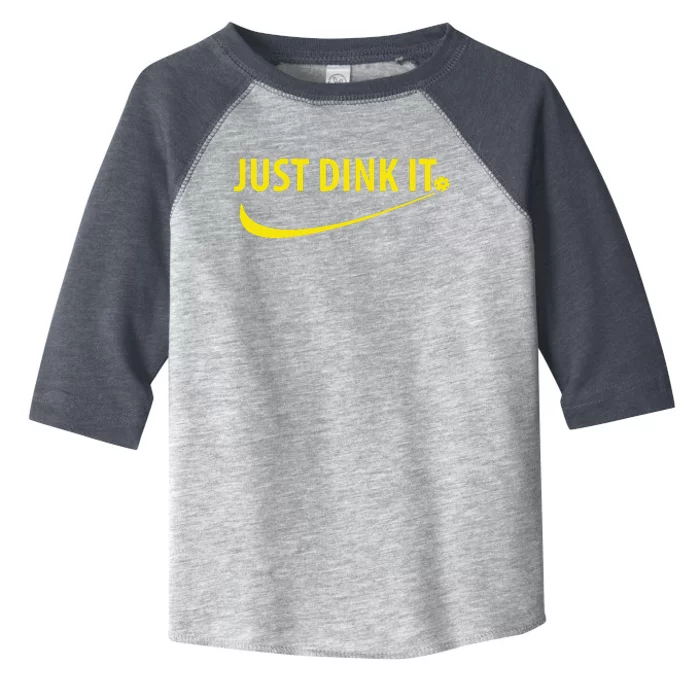 Just Dink It Pickleball Toddler Fine Jersey T-Shirt