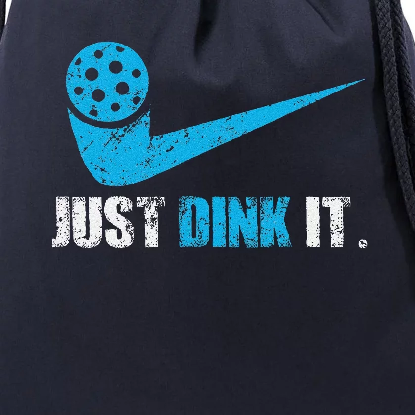 Just Dink It Pickleball Player Fan Gift Drawstring Bag