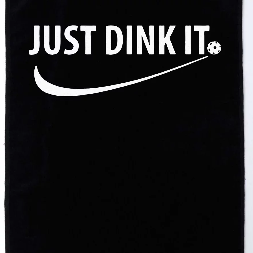 Just Dink It Pickleball Platinum Collection Golf Towel