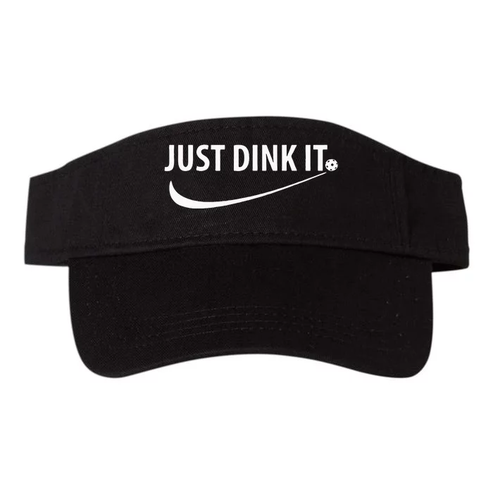 Just Dink It Pickleball Valucap Bio-Washed Visor