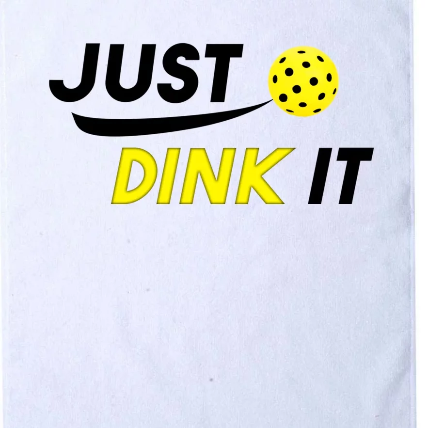 Just Dink It Pickleball Platinum Collection Golf Towel