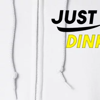 Just Dink It Pickleball Full Zip Hoodie