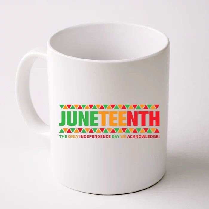 Juneteenth Day Independence Celebrating Black Freedom 1865 Front & Back Coffee Mug