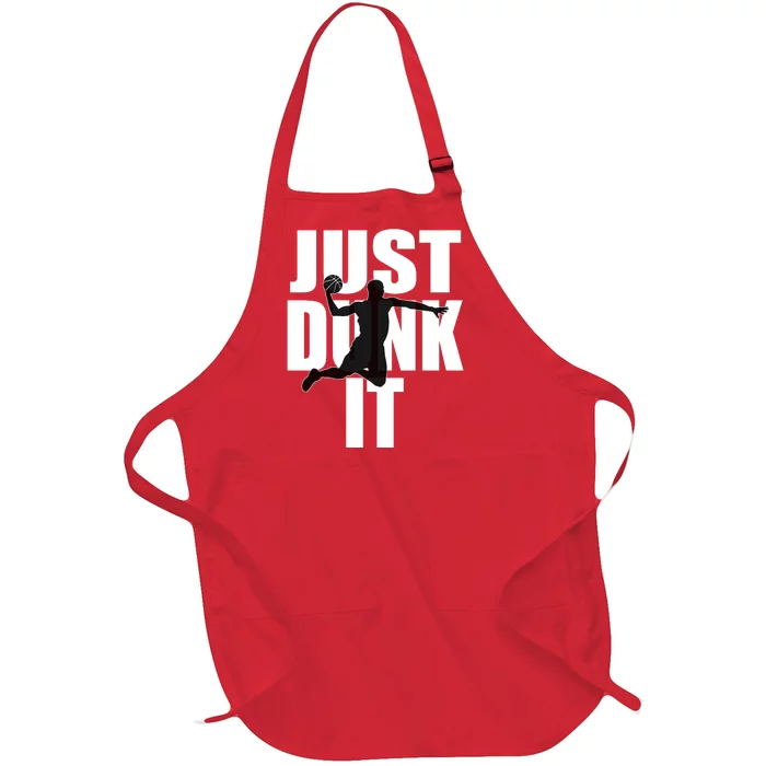 Just Dunk It Full-Length Apron With Pocket