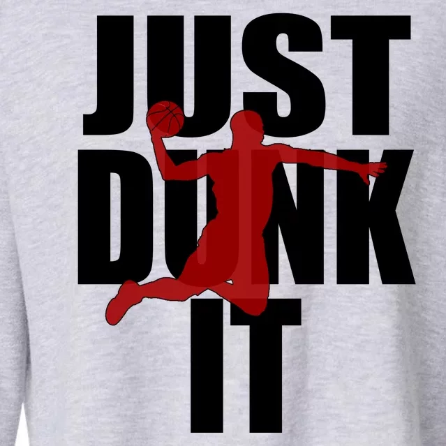 Just Dunk It Cropped Pullover Crew